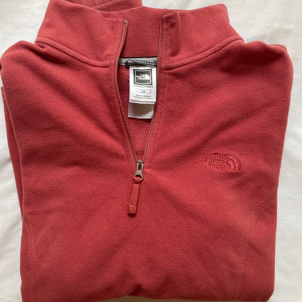 THE NORTH FACE women’s quarter zip large